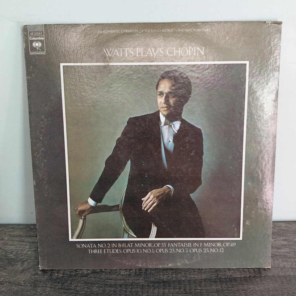 Andre Watts Plays Chopin Columbia Masterworks M 32041 Vinyl LP Stereo 1973